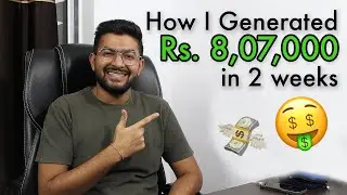 How I Generated Rs. 8,07,000 in two weeks with Indian E-commerce and Dropshipping