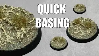 Quick and Easy Basing for Your Miniatures.
