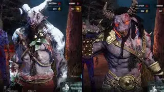 Krampus Trapper & Minotaur Oni Gameplay - Dead By Daylight Mobile