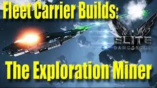 Tritium Miner/Explorer Anaconda: Elite Dangerous Fleet Carrier Builds