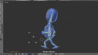 Blender Walk Cycle Animation