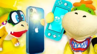 Crazy Mario Bros: Bowser Jr's Nintendo Switch Lite!