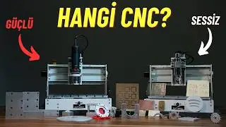 Sessizlik mi Güç mü:? Masaüstü CNC Karşılaştırması | Raptorex Mini Silent vs Raptorex Mini Power
