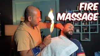 Reiki Master Intense Fire Head Massage ASMR | Indian Massage