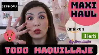 MAXI HAUL - Todo MAQUILLAJE - Nars. Technic, Catrice, Charlotte Tilbury...