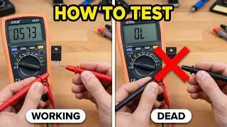 How to Test a MOSFET Transistor Using a Multimeter | N-Channel & P-Channel Guide