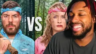Reacting To Men Vs Women Survive The Wilderness For $500,000
