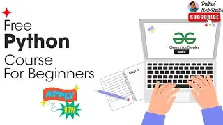 GeeksforGeeks Online FREE Course with Certificate || Learn Python || 