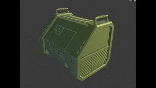 Blender 2.8: Modeling a SciFi Prop 1