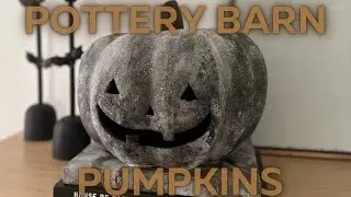 POTTERY BARN INSPIRED PUMPKIN DIY | HOW TO MAKE THE PERFECT PUMPKINS FOR FALL |EASY AND AFFORDABLE 🎃