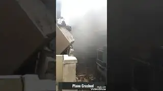 P-I-A plane crashed in Karachi