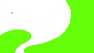Liquid Wave Transition - Green Screen Fluid Sweep + Sound FX