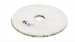 DISCO DE LIXA DIAMANTADO FLEXÍVEL ALTO BRILHO D' ÁGUA  100 X 20MM #6500 Buff Branco
