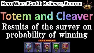 Results of a survey of the probability of winning Totem and Cleaver. Letter to Winter Claus.