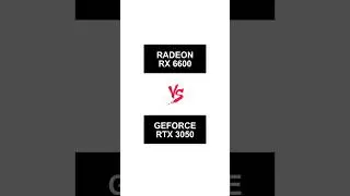 RX 6600 vs RTX 3050 | Which One is Better Graphics Card | Radeon vs GeForce | HDXT TECHZ