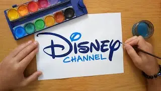 How to draw the NEW Disney CHANNEL logo 2022