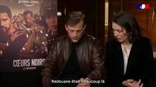 3 questions à Nicolas Duvauchelle et Marie Dompnier, acteurs de la série Cœurs noirs