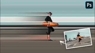 Pixel Stretch Effect In Photoshop
