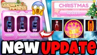 *NEW UPDATE ALERT!* GET FREE VIP & NEW ITEMS NOW! | DRESS TO IMPRESS 😱🎄