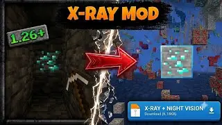 Best X-Ray Texture Pack for MCPE 1.20+ / 1.21+ (No Behaviour Pack)