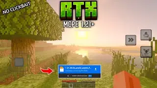NEW RTX SHADERS RENDER DRAGON 1.21.31+ || RTX SHADER PE NO CLICKBAIT?