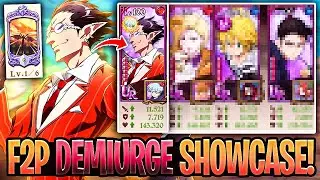 *F2P SHOWCASE* How Good Is DEMON DEMIURGE As F2P! (PvP Showcase) Seven Deadly SIns: Grand Cross