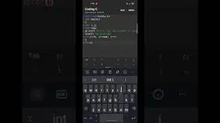 Pyramid Shape In C-Coding App |