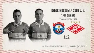 «Приалит» (Реутов) — «Спартак» (команды 2009 г. р.) — 1:2