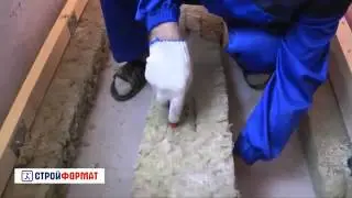 Монтаж пола на лоджии на регулируемые лаги