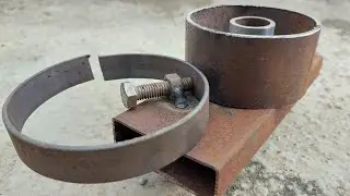 How To Circle Making From Round Bar || Metal Bender || Rebar Bender