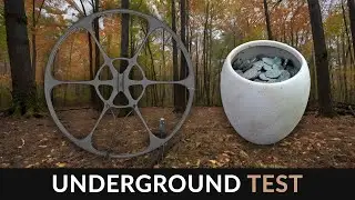 Underground Test: Nexus 42 inch and 30 inch Concentric Search Coils on Minelab GPX-4500.