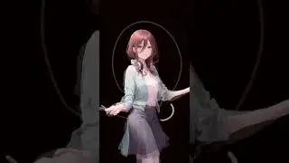 Miku Nakano gambare gambare senpai ai #mikunakano #gambare #ai