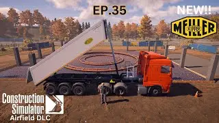 EU Map Ep.35 Airfield Hanger Pt.3 Construction Simulator