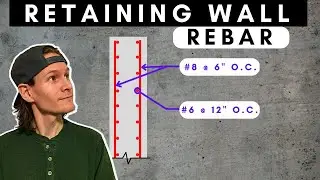 Cantilever Retaining Wall Design Example | Part 4 | Reinforcement Design