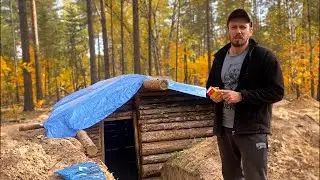 Autumn in the dugout. I'm learning to play the harmonica. Winter is coming