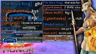 Salty players discover they can't win - Valkyrie Brawls [For Honor]