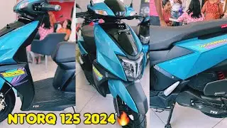 2024 Base Variant of TVS Ntorq 125 is back 🔥 new colour | Price | Detailed Walk around | Hindi