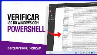 Como verificar a ISO do Windows pelo PowerSheel