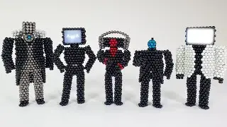 Magnetic Skibidi Toilet Heroes