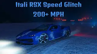 GTA 5 Grotti Itali RSX Speed Glitch