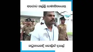 අපරාධ කල්ලි සාමාජිකයෙකු කටුනායකදී පොලිස් දැලේ