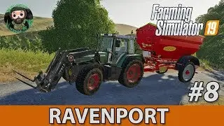 Farming Simulator 19 : Рейвенпорт #8 | Солома и известь
