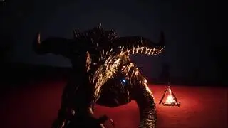 Conan: Exiles Poex(Blue) finds a surprise in the dark