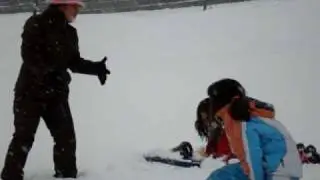 Playing in the Snow in Switzerland!