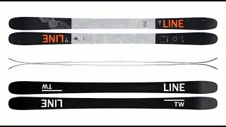 Cruising groomers on the Line Tom Wallisch Pro skis.