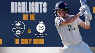 HIGHLIGHTS: Day One vs Middlesex (H)