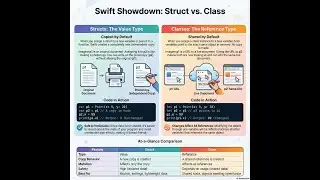 Struct vs Class in Swift — How Do They Behave When Copied? | English