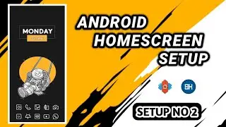 Nova Launcher setup 2021| Homescreen Setup| Setup No #2