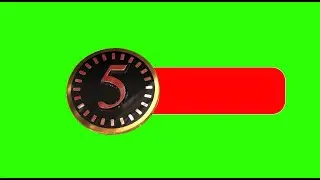 Green Screen 3D Social Media Lower Third 2022 | Lower third element 3D | After effect 2022