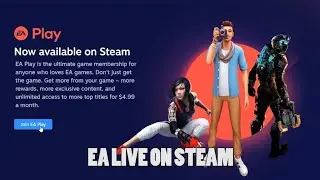 EA Live is now on Steam (EA access)